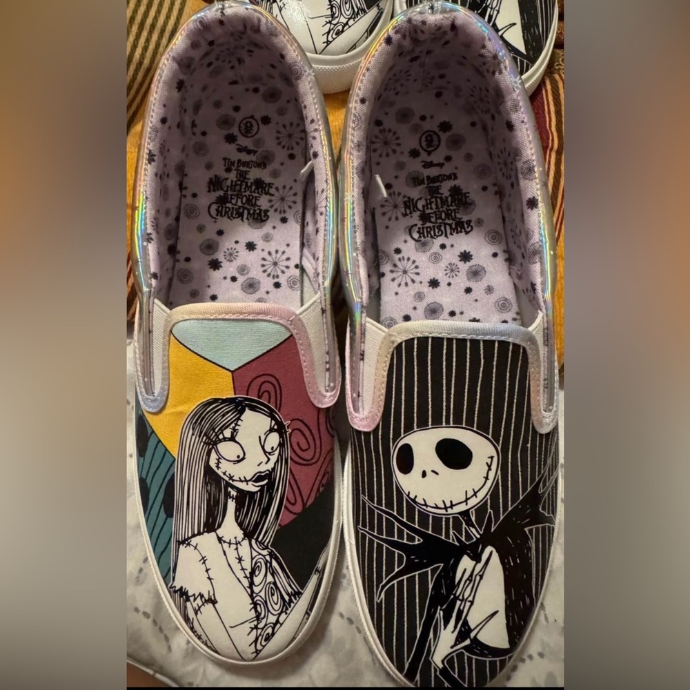Nightmare Before Christmas Shoes Size 9 Disney
